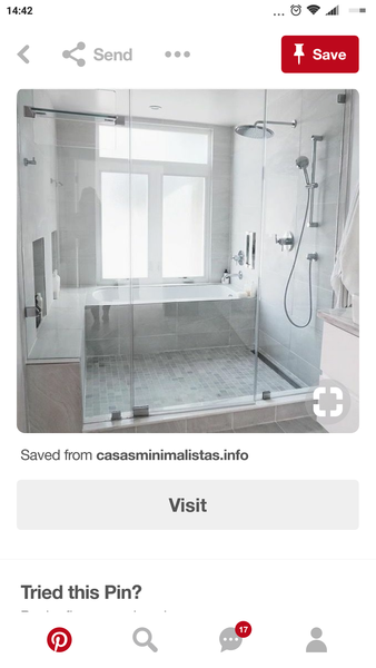 Seperate shower next to bathtub: will it work?