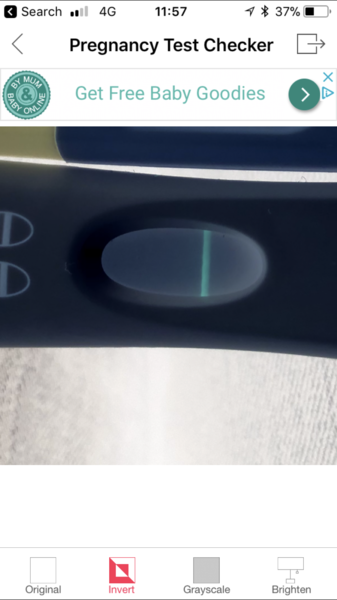 Faint positive or Evap?