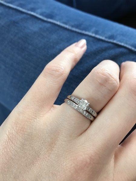 Quiet snow day here-show me your engagement rings!