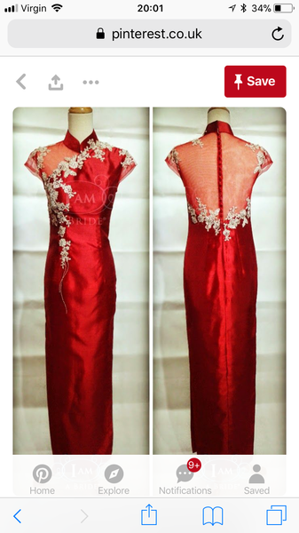 A prom dress, but not as we know it