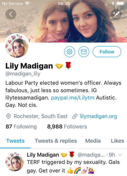Lily Madigan Blocklist