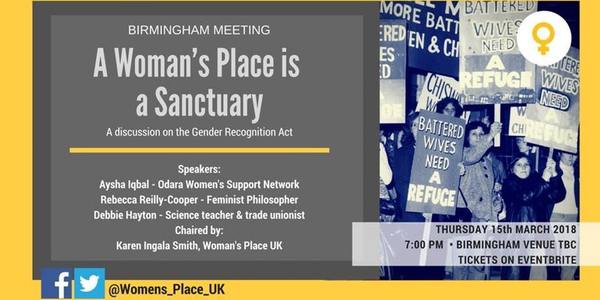 WPUK Birmingham Meeting, Thu 15 March