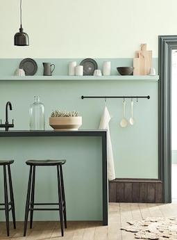 Little Greene Hicks Blue - just on stairwell or landing too?