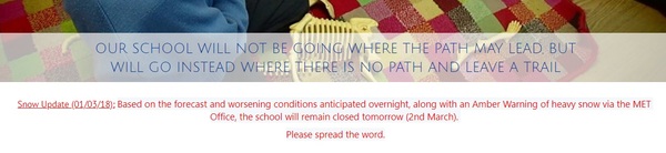 Sorry, this just made me laugh (#snowmaggedon) ...