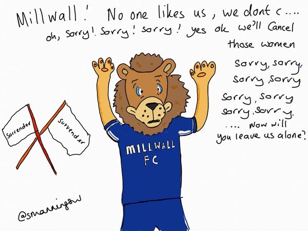 Millwall cannot host the March event :-(