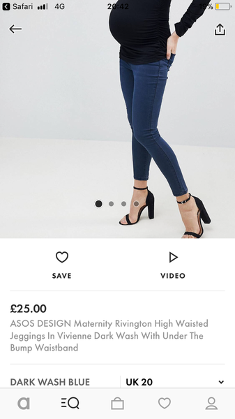 Best place for plus size maternity jeans?