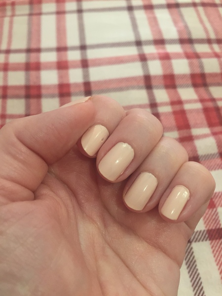 Is my pale pearl nail varnish nice or naff (with pic)?