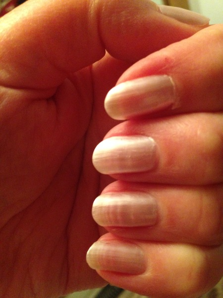 Is my pale pearl nail varnish nice or naff (with pic)?