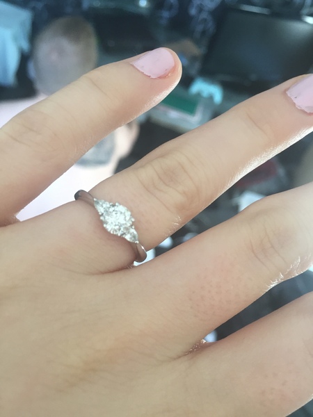 Quiet snow day here-show me your engagement rings!