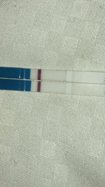 Faint positive or Evap?