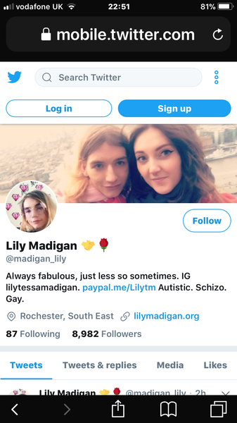 Lily Madigan Blocklist