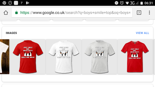 Girls t shirt from next that says, you are not properly dressed without a smile