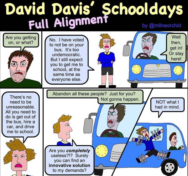 Westminstenders: Break Up or Make Up?