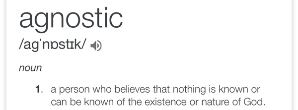 To genuinely wonder how or why anyone believes in God?