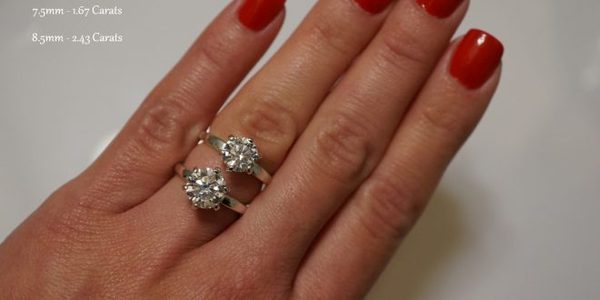 Fake engagement ring