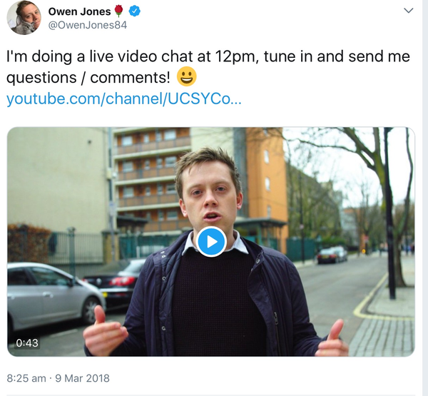 Anyone see Owned Jones latest mantrum on Twitter?