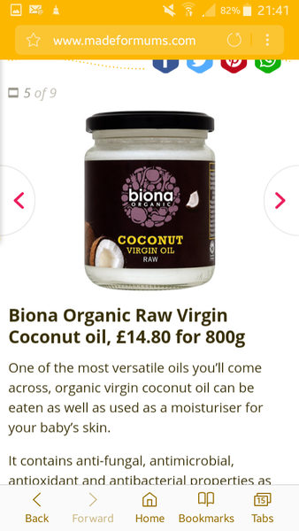 Best coconut oil for baby eczema (or other natural alternatives)