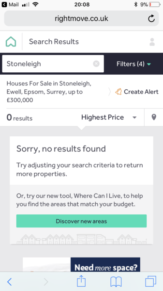 Good places to buy house in London under £300K