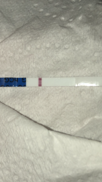 Faint positive or Evap?