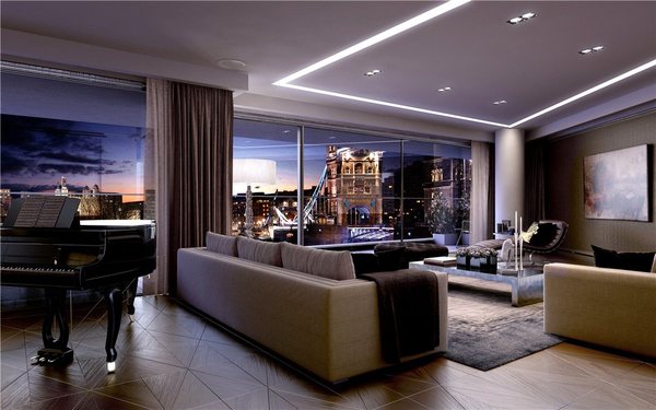 To ask what makes a home look luxurious/posh/modern?