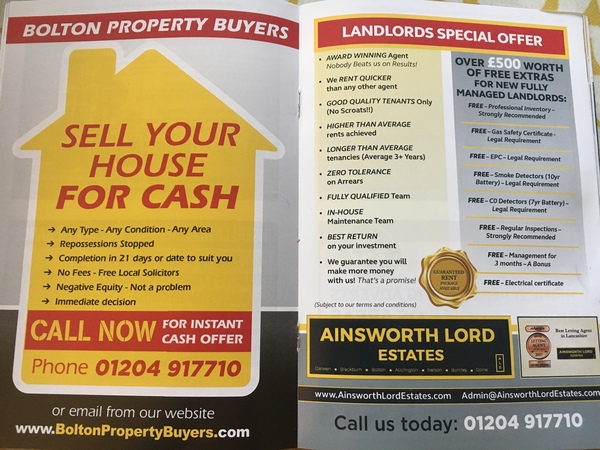 AIBU to be gobsmacked at this advert in our local magazine?