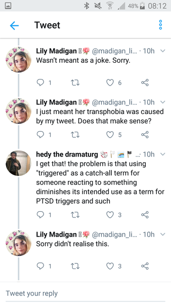 Lily Madigan Blocklist