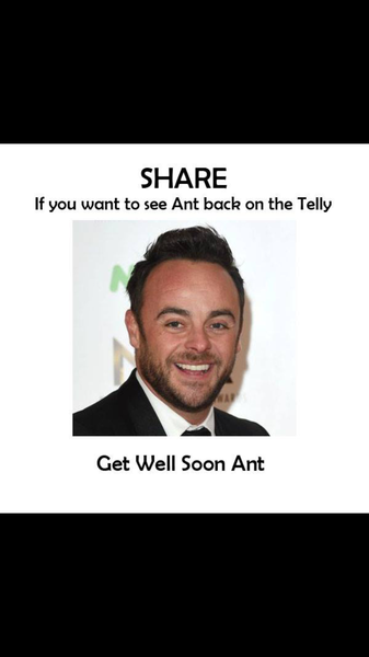 Aibu to think he’ll struggle coming back from this (Ant)