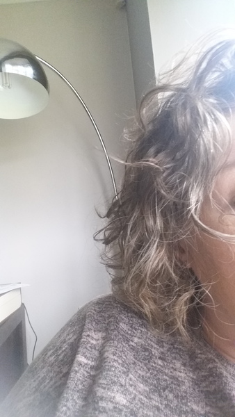 Head shave to go grey