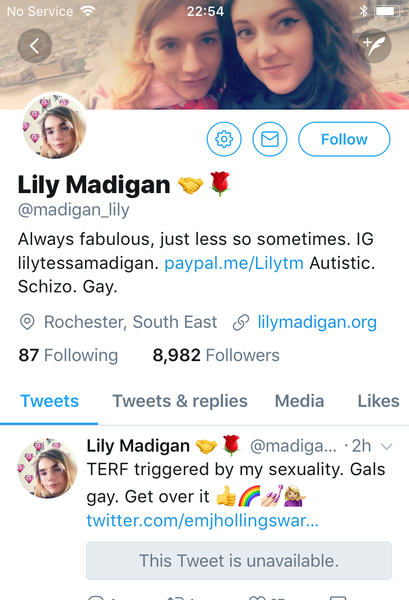 Lily Madigan Blocklist
