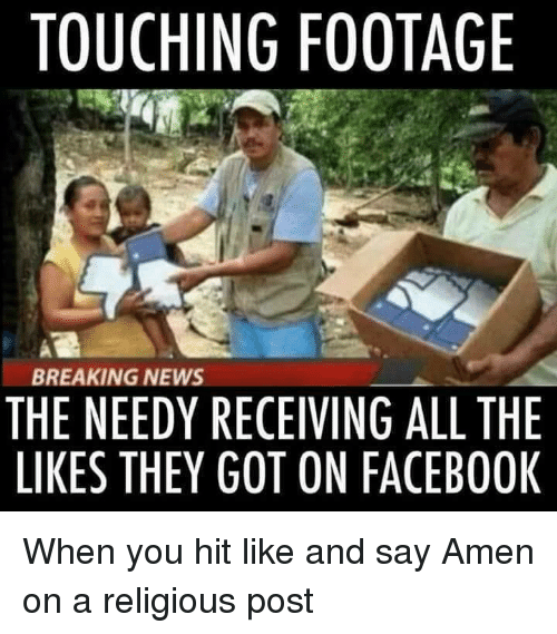 to find these types of Facebook posts really offensive?