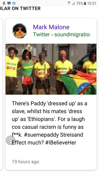 Thoughts on #suemepaddy ?