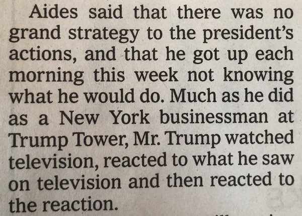 “In politics stupidity is not a handicap.” We know this now! Trump thread cont.