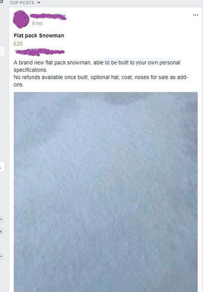 Snow and Ice watch - March 2018