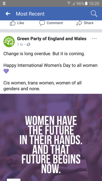 So much for voting Green instead of Labour...