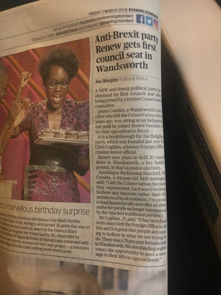 Westminstenders: Break Up or Make Up?