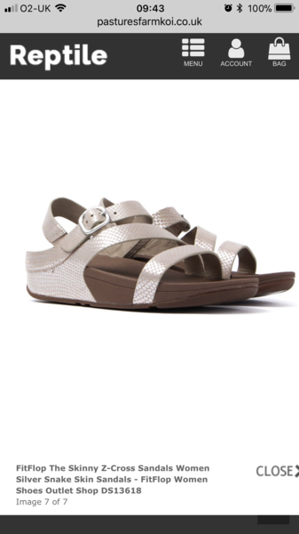 Sandals - cool but also comfortable
