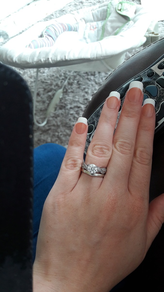 Quiet snow day here-show me your engagement rings!