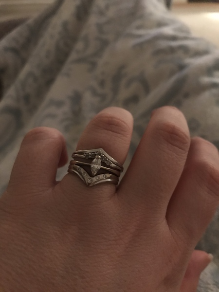 Quiet snow day here-show me your engagement rings!