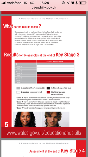 How good unusual is a level 7 in primary school?