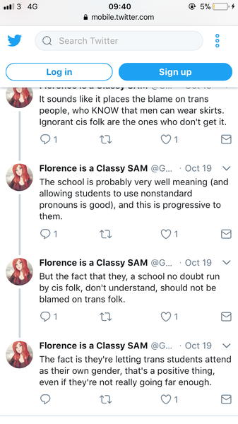 Shon Fay smearing mumsnet on twitter.