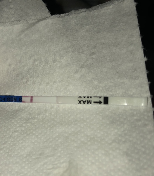 Faint positive or Evap?