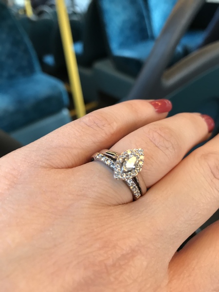 Quiet snow day here-show me your engagement rings!