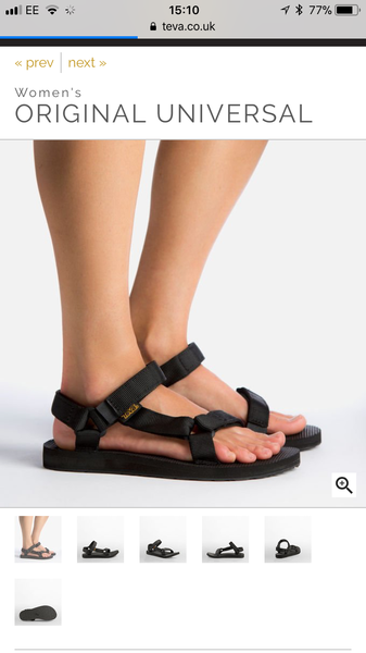 Sandals - cool but also comfortable