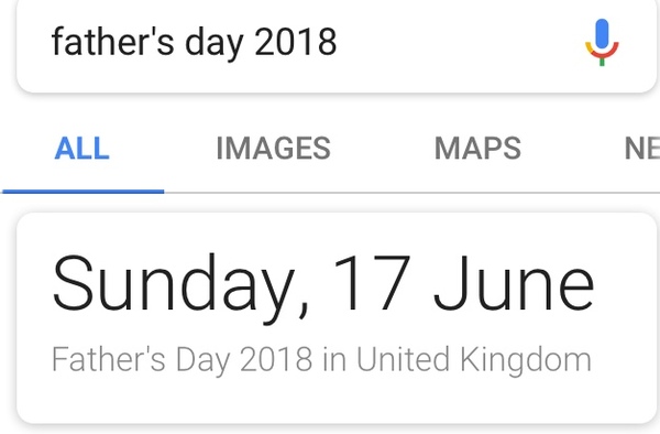 When is fathers day