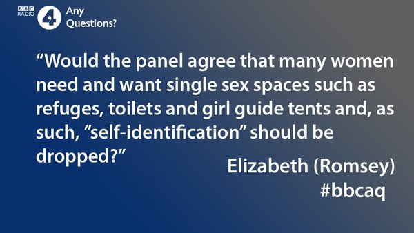 CALLING ALL TERFS - SPEAKERS NEEDED for ANY QUESTIONS