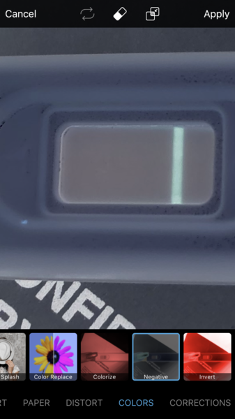 Faint positive or Evap?