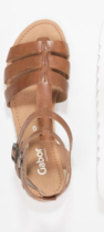 How much space at front of sandals?