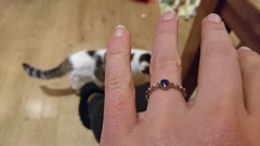 Quiet snow day here-show me your engagement rings!
