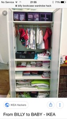 IKEA Kallax - suitable for clothes storage?