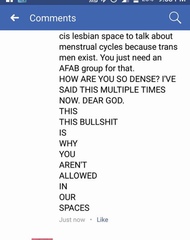 Lesbian's and the Trans debate
